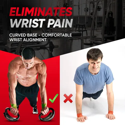 Miniatura 2 de Legend Pushup - Barras avanzadas para eliminar el dolor de muñeca, generar más crecimiento muscular, ofrecer resultados más rápidos y prevenir