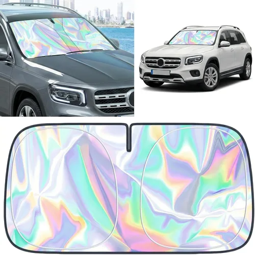 Miniatura 111 de Parasol para parabrisas Honda HR-V 2023-2025 – Cubierta plegable para parabrisas para accesorios HRV Protege el coche de los rayos solares