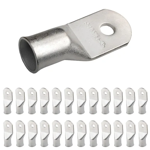 Miniatura 189 de SELTERM 5 piezas terminales de cable de cobre estañado 1/0 AWG perno de 1/2", extremos de cable de batería, terminales de anillo, conectores
