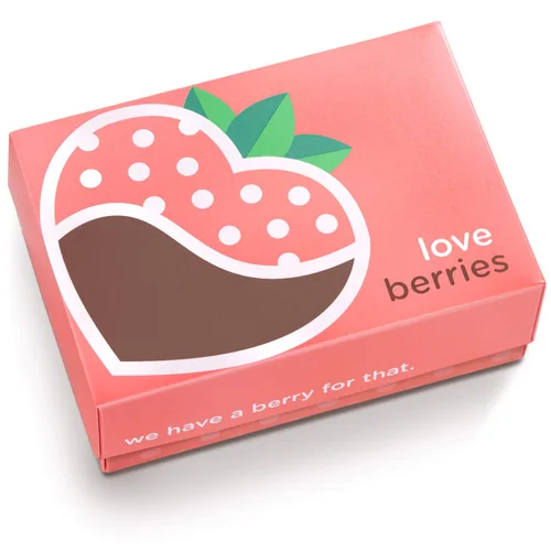 Miniatura 5 de A Gift Inside The Original Love Berries - Fresas bañadas en chocolate - 12 bayas