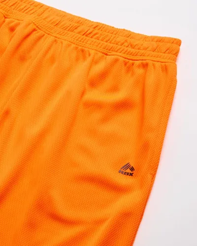 Miniatura 4 de RBX Pantalones cortos deportivos para niños, paquete de 4 pantalones cortos de malla polar de rendimiento para correr, gimnasio, baloncesto