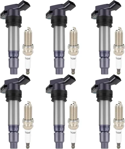 Miniatura 27 de ECCPP UF765 4 bobinas de encendido con 4 bujías de iridio A4 Q5 2014-2020 l4 2.0L 1.8L UF765