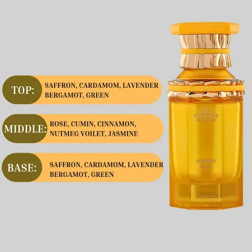 Miniatura 4 de Hamidi The Lost Paradise Collection Heavenly Bliss para Eau de Parfum en espray unisex, 3.4 onzas