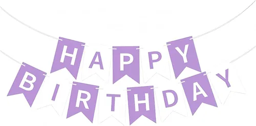 Miniatura 7 de Cartel de feliz cumpleaños suministros para fiesta de cumpleaños (B 1)