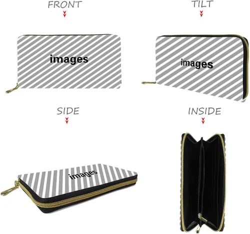 Miniatura 9 de Mumeson Cartera de viaje para mujer, estilo bohemio, monedero, monedero, embrague, funda para teléfono celular, Casual