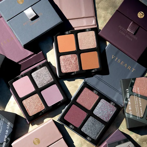 Miniatura 5 de Viseart Paleta de sombras de ojos Paris Petits Fours Pro Luxe (Amelie)