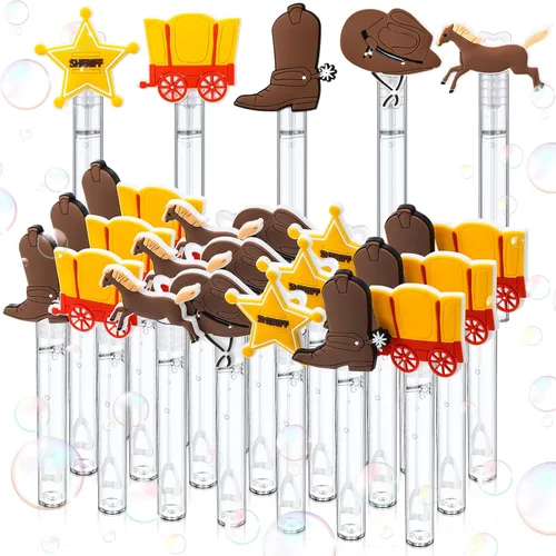 Miniatura 8 de Foilswirl 30 piezas de burbujas de helado de béisbol, regalos de fiesta, mini varitas de burbujas, tubo a granel, bolsas de regalo, premios, regalo
