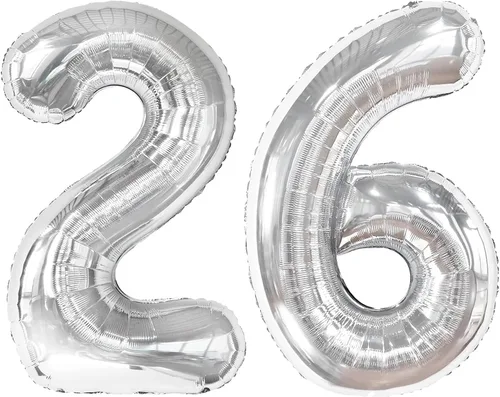 Miniatura 335 de Globo de cumpleaños número 4 dorado de 40 pulgadas, globos gigantes del número cuatro 14 24 34 40 44 2024, globos grandes de lámina de mylar para Oro