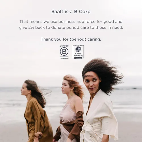 Miniatura 7 de saalt Ropa interior modal de breve período de comodidad - Absorción pesada y súper absorción