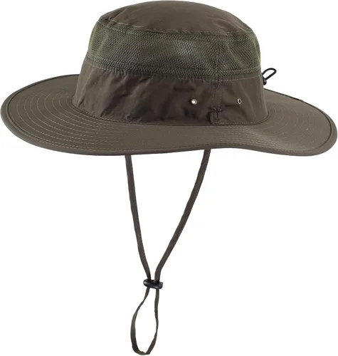 Miniatura 17 de Home Prefer Sombrero de sol UPF 50+ para hombre, ala ancha, protección UV, sombrero para hombre y mujer, playa, safari, jardinería, golf, pesca