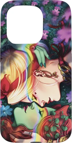 Miniatura 14 de iPhone 16 DC Comics Pride Harley Quinn & Poison Ivy Nose Touch Case