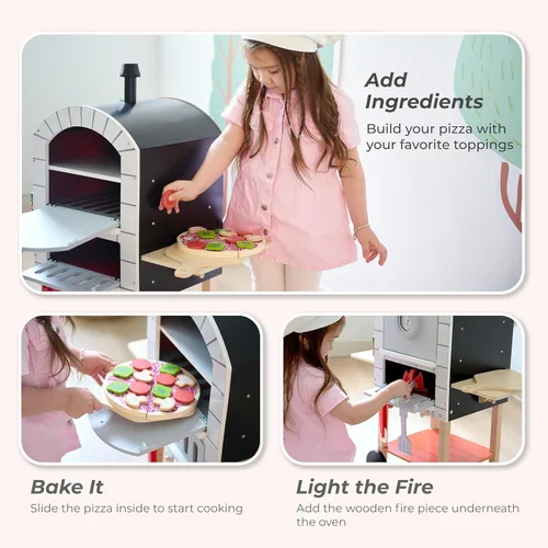 Miniatura 2 de Teamson Kids - Horno de pizza para exteriores My Little Helper