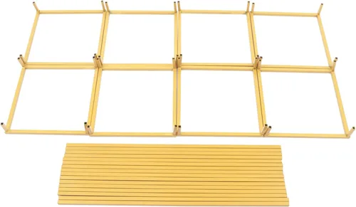 Miniatura 8 de 4 piezas de jarrón de metal con forma de columna, soporte geométrico para centros de mesa para el hogar, fiesta, boda, decoración de mesa