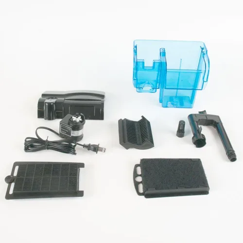 Miniatura 3 de Penn-Plax Cascade 150 Filtro de potencia – Filtro colgante con filtración cuádruple – Ideal para configuraciones de agua dulce y salada