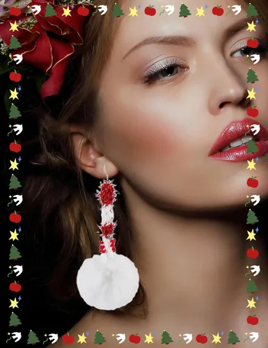 Miniatura 7 de K&Z Fun - Aretes grandes y bonitos aretes de gota de Dangel, joyería única hecha a mano para mujeres, profesores, adolescentes y niñas, Algodón, Sin