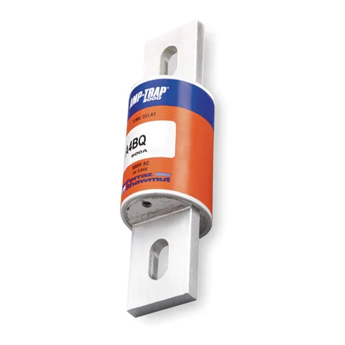 Miniatura 15 de Mersen A4BQ Amp-Trap 2000 Fusible de retardo de tiempo/clase L, 600 VAC/500 VCC, 200 kA AC/100 kA DC, 1200 amperios, 2-1/2 pulgadas de diámetro x