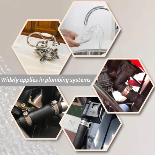 Miniatura 5 de Paquete de 50 anillos de abrazadera PEX de 1 pulgada, accesorios Pex de acero inoxidable, abrazaderas de compresión para conexiones de tubería PEX