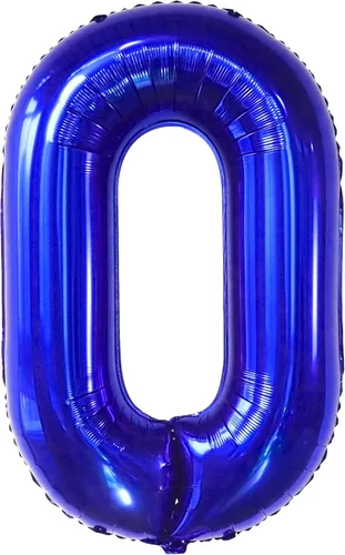 Miniatura 693 de KatchOn, Globo grande azul número 2 de 40 pulgadas Decoraciones de cumpleaños de Baby Shark para niño de 2 años Globo azul número 2 Globo