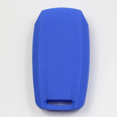 Miniatura 6 de 2 fundas protectoras de goma de silicona con 4 botones para llavero inteligente compatible con Dodge Ram 1500 2019 2020 2021 2022 negro azul