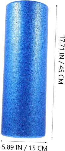 Miniatura 2 de Healifty Rodillo masajeador muscular, columna de yoga, espuma de alta densidad, rodillo de relajación para alivio muscular, masajeador corporal azul