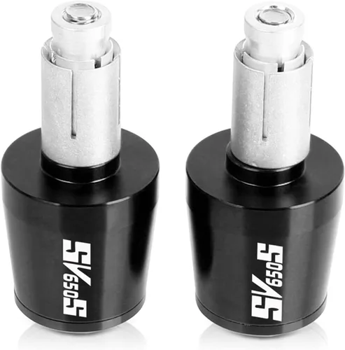 7/8" 0.866 in manillar de motocicleta empuñaduras extremo barra tapa tapón extremo para Suzuki SV 650 SV 650S SV650 SV650S 2003 2004 2005 2006-2012