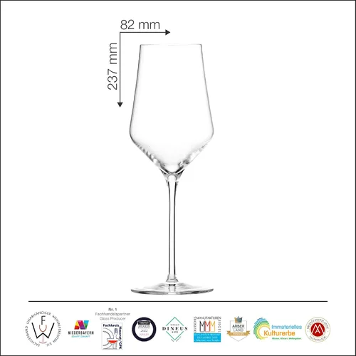 Miniatura 9 de Eisch SensisPlus - Vaso de cristal para vino blanco cielo, tecnología de aireación, sin plomo, apto para lavavajillas, juego de 2, 13.4 onzas