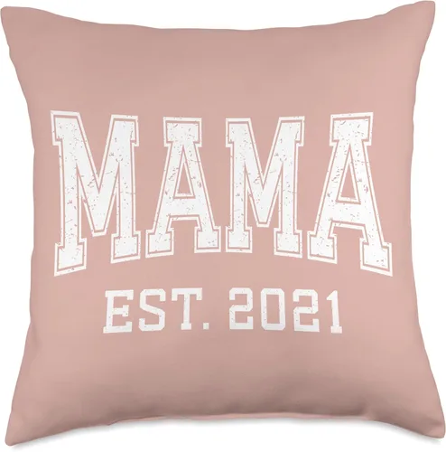 Miniatura 4 de Mama Est 2021 Custom Mom Personalized Mothers Day Customized Throw Pillow
