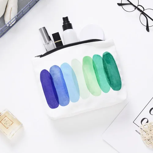 Miniatura 7 de Regalos inspiradores para mujeres, bolsas de arcoíris para niñas y mujeres, bolsa de maquillaje de arcoíris para ella, pared de arcoíris, regalos