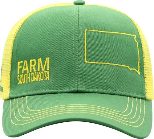 Miniatura 154 de John Deere Gorra de béisbol con logotipo y malla trasera con contraste, para hombre