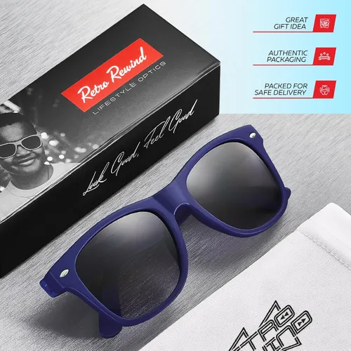 Miniatura 51 de Retro Rewind Lentes de sol para niños y niñas de 3 a 12 años, inastillables, UV400, lentes de sol para niños pequeños