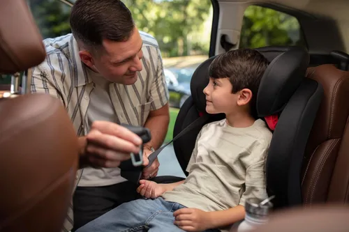 Miniatura 13 de Maxi-COSI RodiSport - Asiento elevador de automóvil para niños, respaldo alto, elevador sin respaldo, reposacabezas de 7 posiciones, sistema Easy
