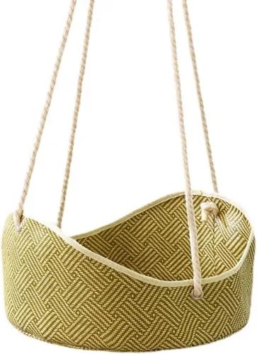 Hamaca de ratán para gatos, cesta colgante de verano para balcón, cama de gato, nido de sol, jaula, suministros para mascotas