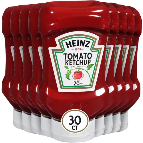 Miniatura 23 de Heinz Ketchup Forever - Botella invertida completa (20 onzas, paquete de 12)