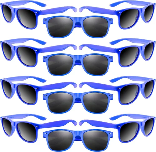 Miniatura 8 de Morcheiong Paquete de 12 lentes de sol de fiesta a granel para cumpleaños, fiesta de verano, bolsas de regalo, regalos