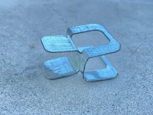 Miniatura 6 de Sandbaggy 500 clips de madera contrachapada H para techos, revestimiento de borde de panel, acero de calibre 20, galvanizado por inmersión