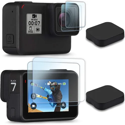 Miniatura 11 de FiTSTILL Protector de pantalla de vidrio templado para Go Pro MAX2/MAX360 2025/MAX Fusion (2019), resistente a los arañazos, pantalla LCD de vidrio
