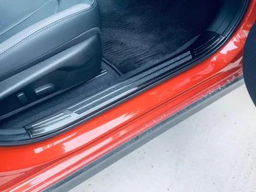 Miniatura 3 de Accesorios de automóvil compatibles con Subaru Crosstrek 2023-2026, placa interior del umbral de la puerta, cubierta protectora de arañazos, marco