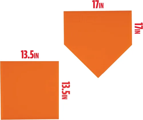 Miniatura 2 de Franklin Sports MLB Juego de Bases de Béisbol - Bases de Goma Lanzadera para Béisbol + Sóftbol con Placa de Casa - Bases Portátiles de Béisbol
