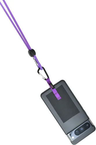 Miniatura 15 de Phone Lasso Paquete de 3 cordones para teléfono celular con correas ajustables para el cuello y la muñeca y 2 parches universales para teléfono