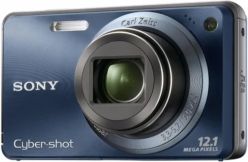 Sony Cyber-shot DSC-W290 12 MP cámara digital con zoom óptico de 5 x y estabilización de imagen Super Steady Shot (Azul Oscuro) (MODELO ANTIGUO)