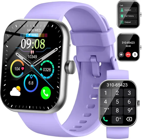 uaue Reloj inteligente para hombres y mujeres, recordatorio de mensaje, pantalla táctil HD a color, modos deportivos