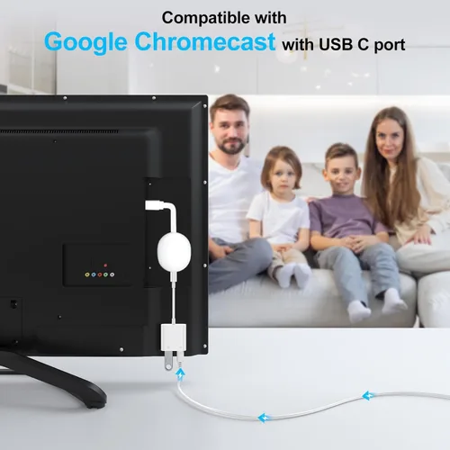 Miniatura 6 de Cable USB C a USB OTG y adaptador de cargador para iPhone 17 Pro Max 16e 16 15 Samsung Galaxy S26 S25 S24 S23 S22 USB C OTG Splitter Adaptador