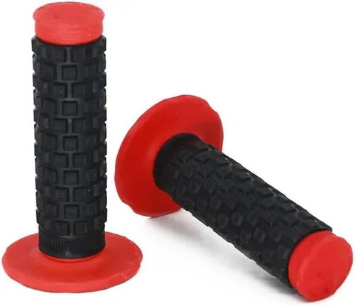 Miniatura 7 de Manillar universal para motocicleta, 7/8 pulgadas, 2 piezas, con agarre, antideslizante, de goma, para carreras, motos de cross