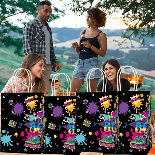 Miniatura 5 de JAROVOKUWO 24 bolsas de cartón perfectas para niños, regalo de fiesta de fútbol, regalo de cumpleaños, suministros de decoración de fiesta deportiva