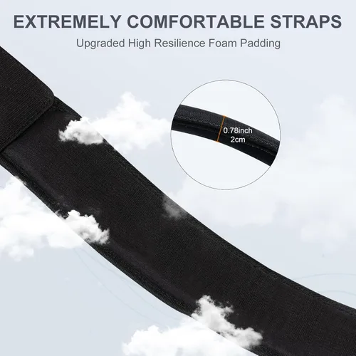 Miniatura 6 de Correa de hombro para bolsa de golf, correas ajustables acolchadas individuales, reemplazo universal