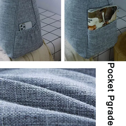 Miniatura 6 de Almohadas de TV para sentarse en la cama para adultos para sofá cama con funda extraíble, regalos para mamá