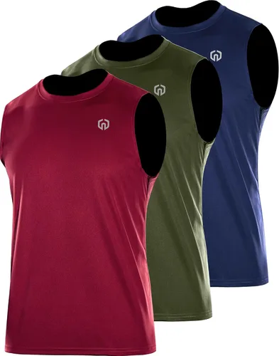 Miniatura 8 de NELEUS Camiseta sin mangas Dry Fit para hombre