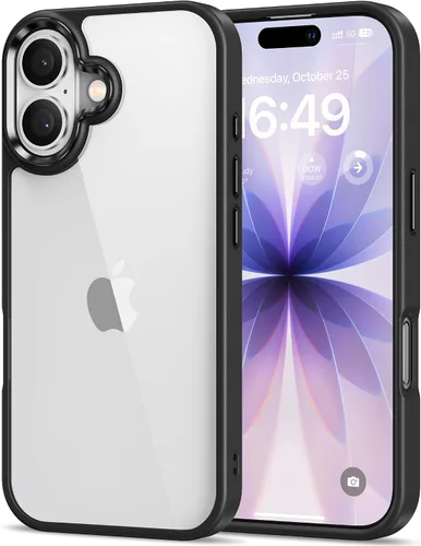 Miniatura 69 de HOOMIL Funda para iPhone 7 Plus/iPhone 8 Plus de 5.5 pulgadas, no amarillea, protección contra caídas, cubierta trasera dura transparente