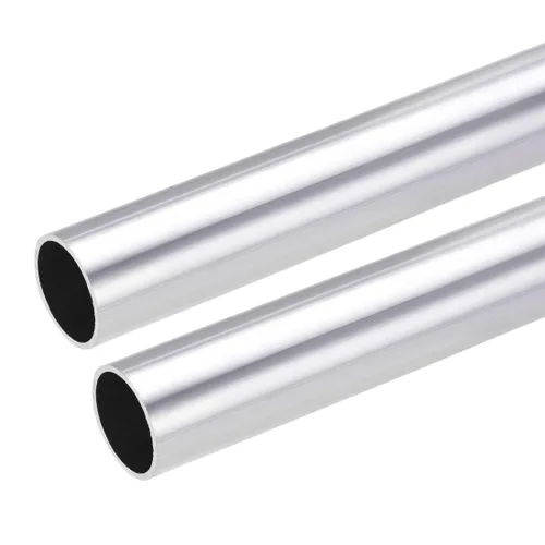 Miniatura 24 de uxcell Tubo redondo de aluminio 6063, 1.102 in OD 1.024 in Diámetro interior 11.811 in Longitud Tubo recto inconsútil 2 PC