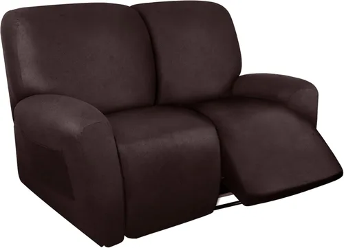 Miniatura 64 de ANARACHON Fundas para Sillas Reclinables Tipo Cuero, 4 Piezas Funda para Sillón Reclinable Lazy Boy, Protector de Muebles - Funda Suave Lavable